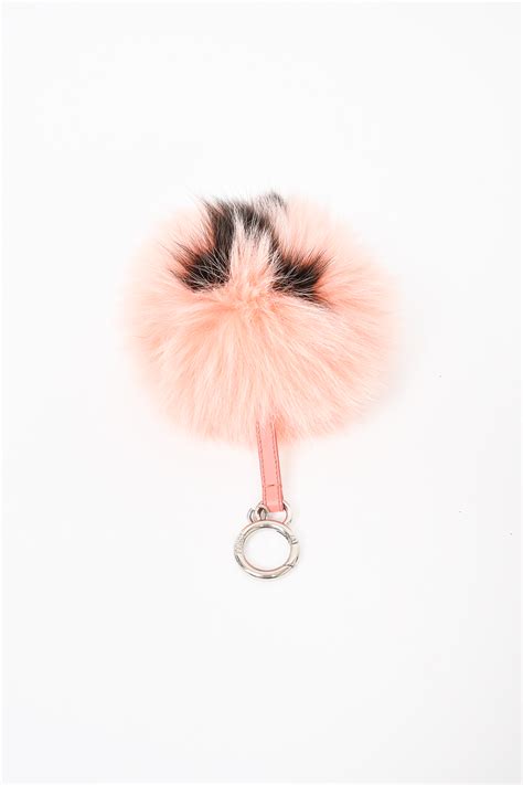 fendi puff ball keychain price|fendi jewelry online.